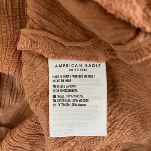 Flowy Boho Long Sleev Button Up Blouse with V Neck - Picture 4 of 4